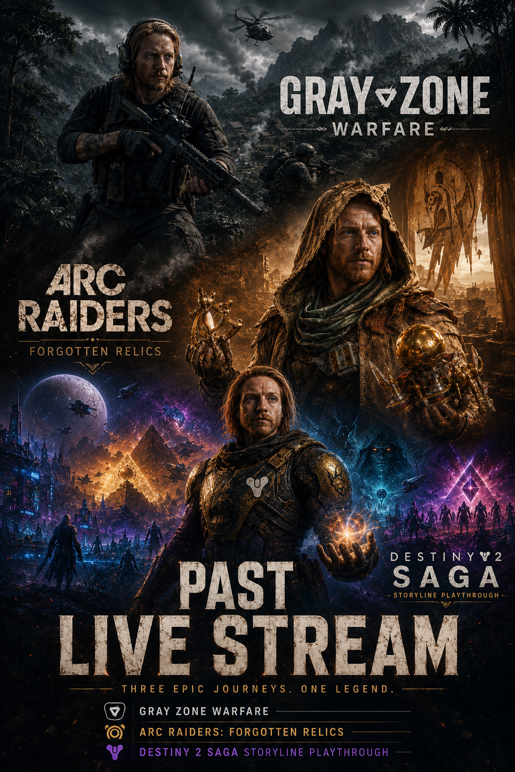 Past Live Streams playlist poster